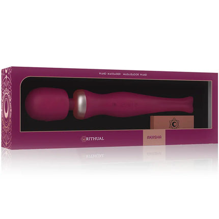 RITHUAL - LEISTUNGSSTARKER WIEDERAUFLADBARER AKASHA - WAND 2.0 ORCHIDEE - WAND-Vibrator