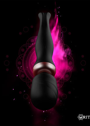 RITHUAL - LEISTUNGSSTARKER WIEDERAUFLADBARER AKASHA - WAND 2.0 ORCHIDEE - WAND-Vibrator
