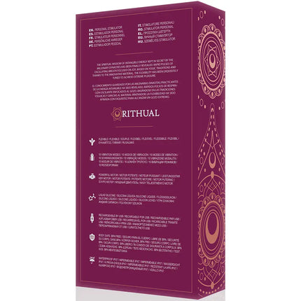 RITHUAL - ORCHID WIEDERAUFLADBARER G-PUNKT KRIYA RITUALSTIMULATOR - G-Punkt Vibratoren