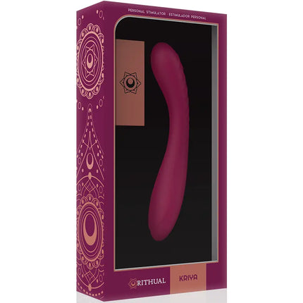 RITHUAL - ORCHID WIEDERAUFLADBARER G-PUNKT KRIYA RITUALSTIMULATOR - G-Punkt Vibratoren