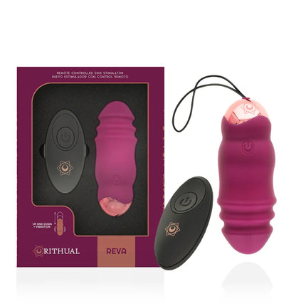 RITHUAL - REVA EGG FERNBEDIENUNGS-UP&DOWN-SYSTEM + VIBRATION - Vibrierendes Ei