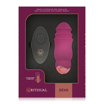 RITHUAL - REVA EGG FERNBEDIENUNGS-UP&DOWN-SYSTEM + VIBRATION - Vibrierendes Ei