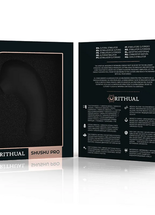 RITHUAL - SHUSHU PRO POCKET KLITORIS-STIMULATOR 2 LEISTUNGSSTARKE JET-MOTOREN - Druckwellen saugende Vibratoren
