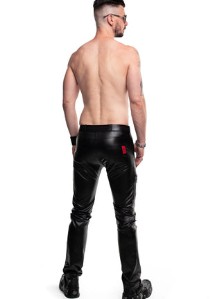 lange Herren Hose RMAmedeo001 schwarz - 2XL-5