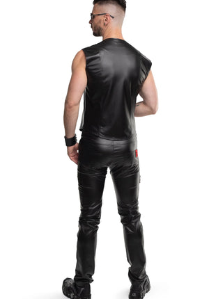 lange Herren Hose RMAmedeo001 schwarz - 2XL-7