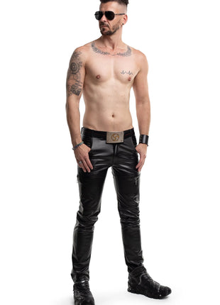 lange Herren Hose RMAmedeo001 schwarz - 2XL-4