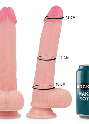 ROCKARMY - ARN S + FLÜSSIGER SILIKON DILDO PREMIUM KINGCOBRA 24 CM -O- 4.77 CM