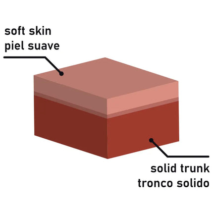 ROCKARMY - DUAL DENSITY CRUSADER 21.5 CM -O- 4.46 CM - Dildo mit Saugnapf