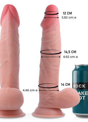 ROCKARMY - DUAL DENSITY SHERMAN 24 CM -O- 4.62 CM - Dildo mit Saugnapf