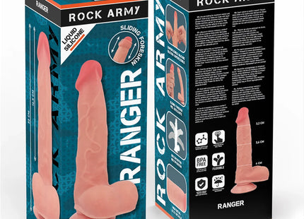 ROCKARMY - FLÜSSIGE SILIKON RANGER 22 CM -O- 3,6 CM