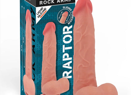 ROCKARMY - FLÜSSIGSILIKON RAPTOR 24 CM -O- 4,4 CM