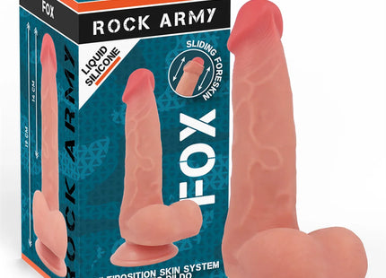 ROCKARMY - FLÜSSIGSILIKONFUCHS 19 CM -O- 3,2 CM