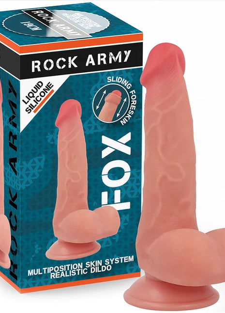 ROCKARMY - FLÜSSIGSILIKONFUCHS 19 CM -O- 3,2 CM