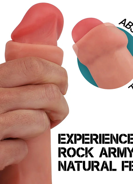 ROCKARMY - FLÜSSIGSILIKONFUCHS 19 CM -O- 3,2 CM
