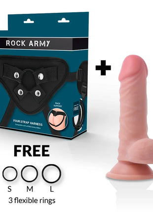 ROCKARMY - HARNESS + DUAL DENSITY PANZER 17 CM -O- 4.46 CM
