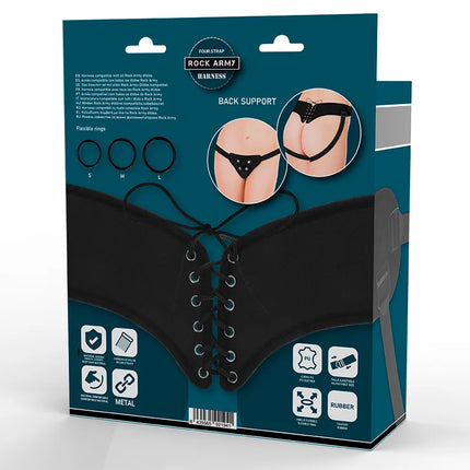 ROCKARMY - VERSTELLBARER GURT UND FLEXIBLE RINGE - Strapon Gurte