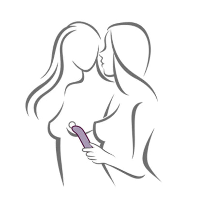 ROCKS-OFF - CHAIAMO G VIBRATOR G-SPOT - LILA - Vibrierende Rotatoren