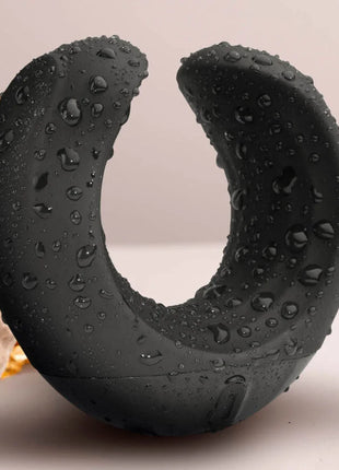 ROCKS-OFF - ECHO VIBRATOR-MASTURBATOR - SCHWARZ - Penisring mit Vibration