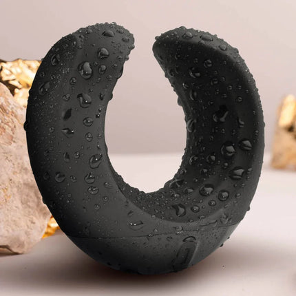 ROCKS-OFF - ECHO VIBRATOR-MASTURBATOR - SCHWARZ - Penisring mit Vibration