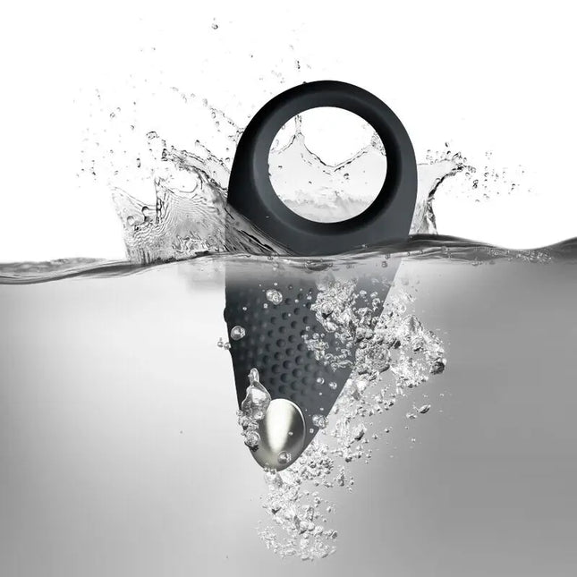 ROCKS-OFF - EMPOWER WIEDERAUFLADBARER PAARSTIMULATOR - SCHWARZ - Penisring für Paare