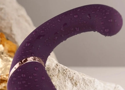 ROCKS-OFF - GEMINI DUAL VIBRATOR - G-SPOT KLITORIS STIMULATOR - LILA - Paar-Vibrator