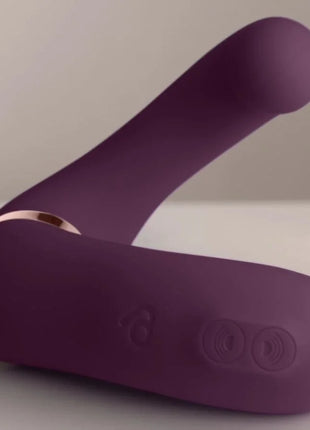 ROCKS-OFF - GEMINI DUAL VIBRATOR - G-SPOT KLITORIS STIMULATOR - LILA - Paar-Vibrator