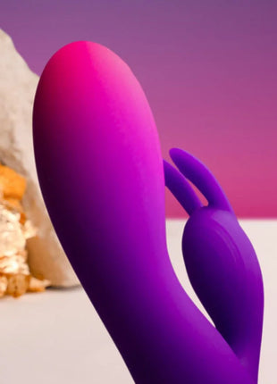 ROCKS-OFF - GLO-GIRL - RABBIT VIBRATOR - LILA - Rabbit-Vibratoren