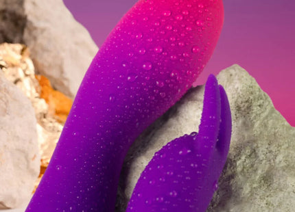 ROCKS-OFF - GLO-GIRL - RABBIT VIBRATOR - LILA - Rabbit-Vibratoren