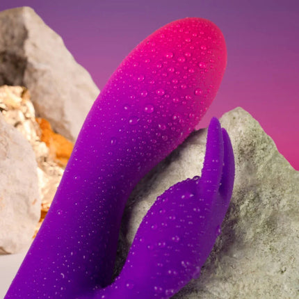 ROCKS-OFF - GLO-GIRL - RABBIT VIBRATOR - LILA - Rabbit-Vibratoren