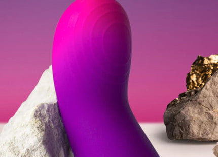 ROCKS-OFF - GLOW GIRL VIBE DISCREET - G-PUNKT-VIBRATOR - LILA - G-Punkt Vibratoren
