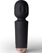 ROCKS-OFF - MINI-AKKU-ZAUBERSTAB MIT 16 FUNKTIONEN SCHWARZE TULPE - NEGRO