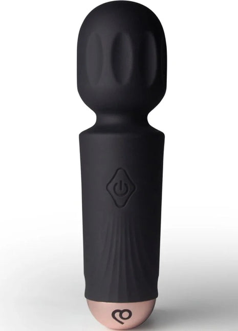 ROCKS-OFF - MINI-AKKU-ZAUBERSTAB MIT 16 FUNKTIONEN SCHWARZE TULPE - NEGRO