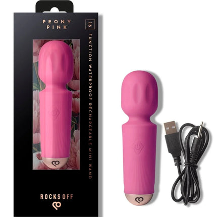 ROCKS-OFF – Mini-Zauberstab mit 16 Funktionen - Mini-Vibratoren