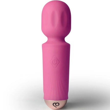 ROCKS-OFF – Mini-Zauberstab mit 16 Funktionen - Pink - Mini-Vibratoren