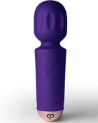 ROCKS-OFF - MINI-AKKU-ZAUBERSTAB MIT 16 FUNKTIONEN SCHWARZE TULPE - VIOLETA