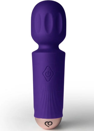 ROCKS-OFF - MINI-AKKU-ZAUBERSTAB MIT 16 FUNKTIONEN SCHWARZE TULPE - VIOLETA