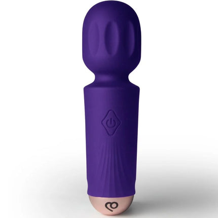 ROCKS-OFF - MINI-AKKU-ZAUBERSTAB MIT 16 FUNKTIONEN SCHWARZE TULPE - VIOLETA
