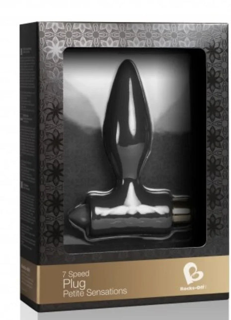 ROCKS-OFF - PETITE SENSATIONS ANALPLUG FÜR ANFNGER - SCHWARZ - Analplug