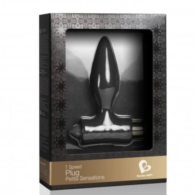 ROCKS-OFF - PETITE SENSATIONS ANALPLUG FÜR ANFNGER - SCHWARZ - Analplug