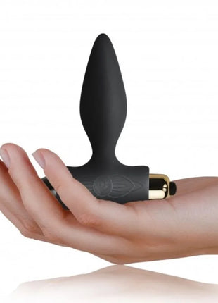 ROCKS-OFF - PETITE SENSATIONS ANALPLUG FÜR ANFNGER - SCHWARZ - Analplug
