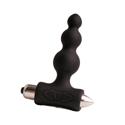ROCKS-OFF - PETITE SENSATIONS BUBBLES - ANAL PLUG VIBRATOR - SCHWARZ - Anal-Vibratoren