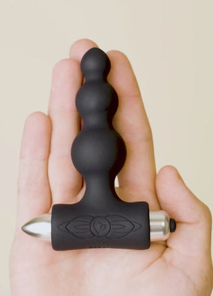 ROCKS-OFF - PETITE SENSATIONS BUBBLES - ANAL PLUG VIBRATOR - SCHWARZ - Anal-Vibratoren
