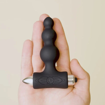 ROCKS-OFF - PETITE SENSATIONS BUBBLES - ANAL PLUG VIBRATOR - SCHWARZ - Anal-Vibratoren