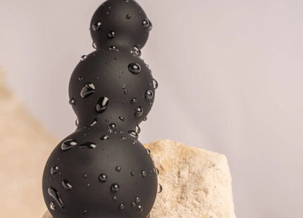 ROCKS-OFF - PETITE SENSATIONS BUBBLES - ANAL PLUG VIBRATOR - SCHWARZ - Anal-Vibratoren