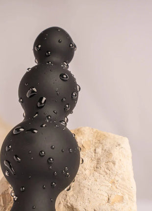ROCKS-OFF - PETITE SENSATIONS BUBBLES - ANAL PLUG VIBRATOR - SCHWARZ - Anal-Vibratoren