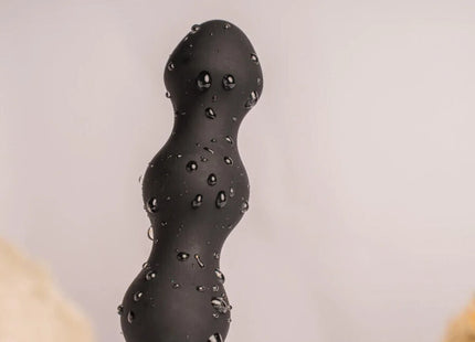 ROCKS-OFF - PETITE SENSATIONS PEARLS - ANAL PLUG VIBRATOR - SCHWARZ - Anal-Vibratoren