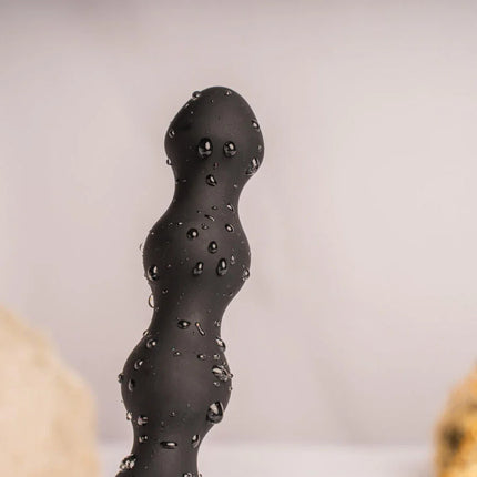 ROCKS-OFF - PETITE SENSATIONS PEARLS - ANAL PLUG VIBRATOR - SCHWARZ - Anal-Vibratoren