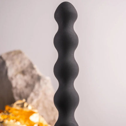 ROCKS-OFF - PETITE SENSATIONS PEARLS - ANAL PLUG VIBRATOR - SCHWARZ - Anal-Vibratoren