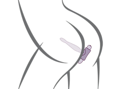 ROCKS-OFF - PETITE SENSATIONS TEAZER - ANAL PLUG VIBRATOR - LILA - Anal-Vibratoren