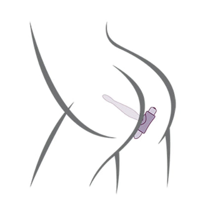 ROCKS-OFF - PETITE SENSATIONS TEAZER - ANAL PLUG VIBRATOR - LILA - Anal-Vibratoren